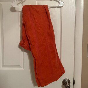 Free People Wide-Leg Linen Pants